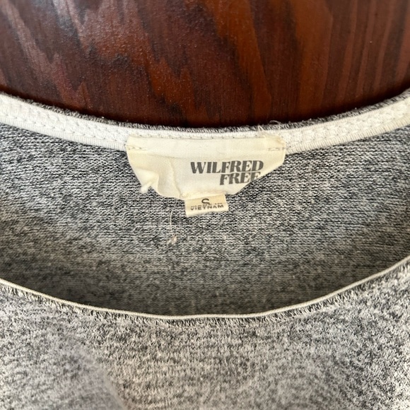 Wilfred Free Heather Grey Flowy Tank Top S - Picture 3 of 4